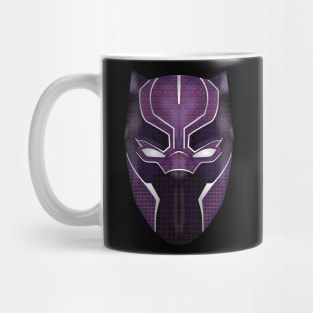 Black Panther Purple Tribal Design Wakanda Forever Mug